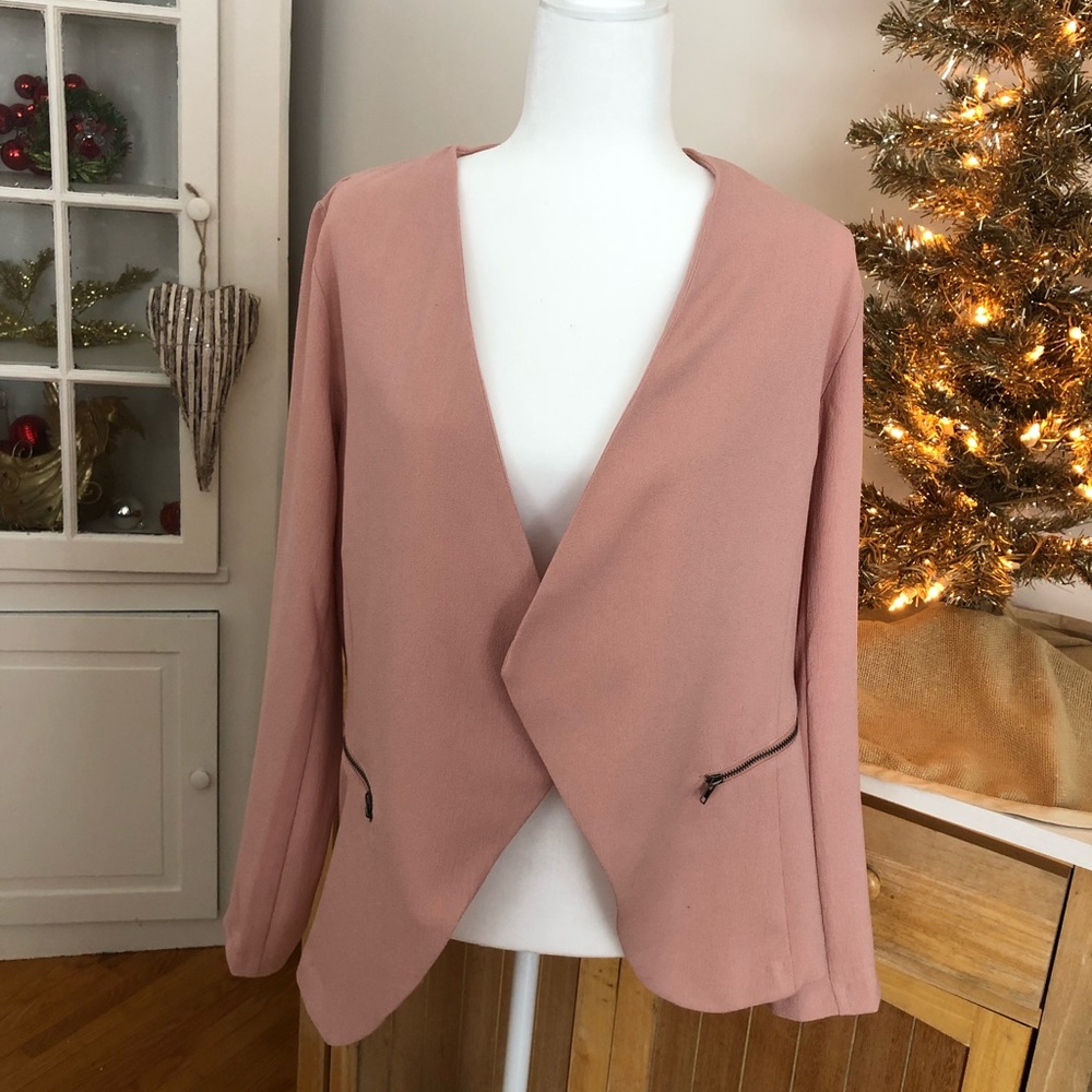 Pale pink blazer NWT
